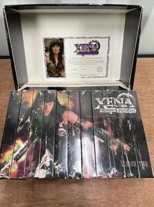 Xena Warrior Princess Complete Season 2 VHS Collectors Box Set NEW Seal VTG Rare - Imagen 1 de 6