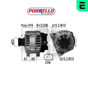ALTERNATORE PER FORD B-MAX C-MAX S-MAX FIESTA VI FOCUS III TRANSIT ERA 210877A - Foto 1 di 10