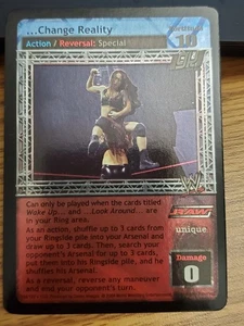 WWE WWF Raw Deal CCG - Change Reality- Ultra Rare - Divas Overload - Picture 1 of 1