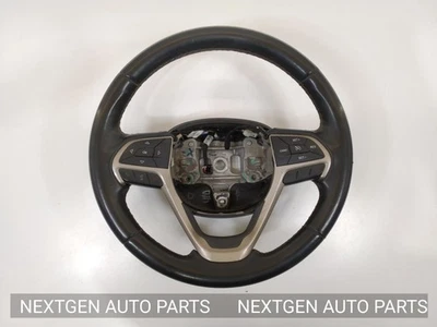JEEP CHEROKEE KL 02/2014-03/2018 STEERING WHEEL LEATHER P1UU342X9AH - image 1 of 4