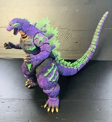 S.H.MonsterArts GODZILLA feat. EVA-01 Evangelion Tamashii Web Japan BANDAI - Image 1 of 4
