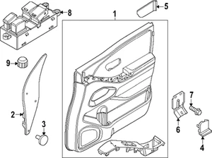 Genuine Nissan Cap 80945-9BU0A - Foto 1 di 1