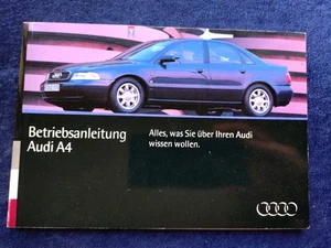 AUDI A4 Betriebsanleitung Bedienungsanleitung 9.1994 - Bild 1 von 4