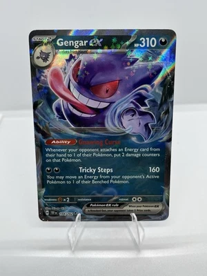 Gengar ex 104/162 Pokemon SV05: Temporal Forces Ultra Rare Holo NM - Image 1 of 2