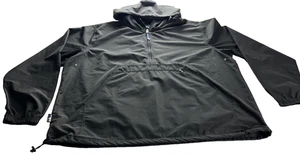 Chaqueta cortavientos Charles River para hombre talla XL bolsillos con cremallera media suéter negro D30 - Imagen 1 de 21