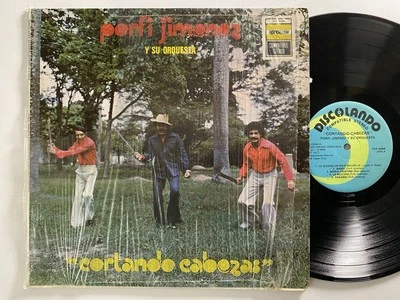 Porfi Jiménez Y Su Orquesta ‎– Cortando Cabezas - Salsa Guaguanco LP LATIN Foto 1 de 3