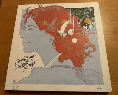 Vintage CAROLE KING Capitol Records Canvas Print  1977 Promo 15 By 15 Beautiful Foto 1 de 4