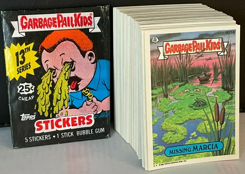 '88 Topps Garbage Pail Kids Original 13th Series 13 GPK 88-Card VARIANT Set OS13 - Image 1 of 4