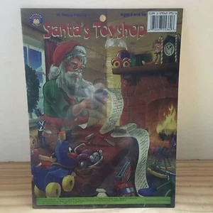 Playmore Weihnachten 12-teiliges Puzzle ab 3 Jahren Santa's Toyshop - neu versiegelt - Bild 1 von 4