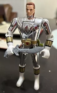 De colección 1995 Power Rangers Auto Morphin Cabeza Abatible Tommy White Ranger Edición Especial - Imagen 1 de 6