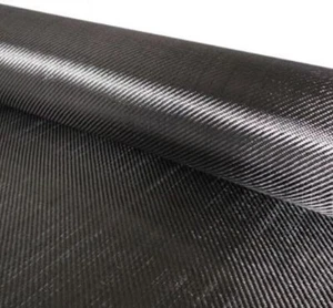 Black Carbon Fiber Cloth Fabric 200g 50X200cm 3K Weave - Tube Package - Picture 1 of 5