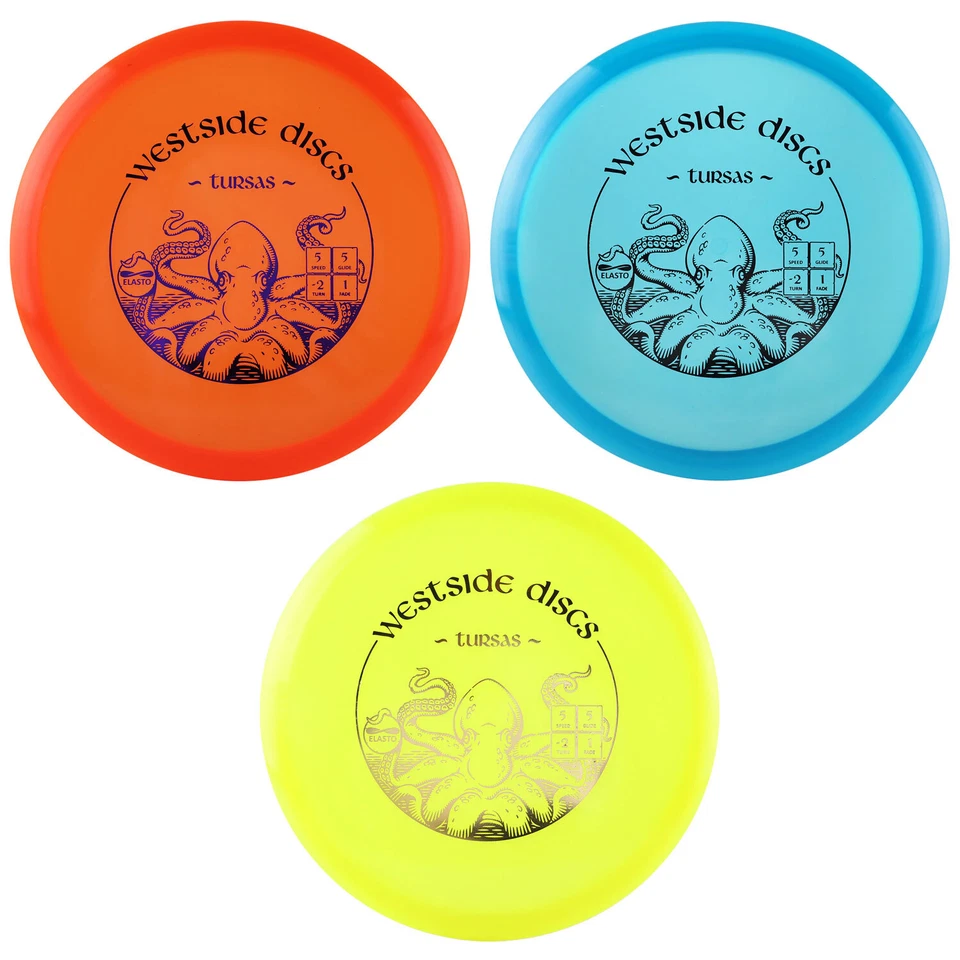 Westside Disc Golf Elasto Tursas Midrange Disc 5/5/-2/1 - Image 1 of 1