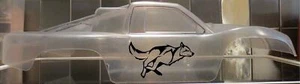 Vinyl paint masking, stencil, decal for RC bodies (Wolf Run Set) - Picture 1 of 5