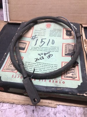 Pontiac 1940 cable de palanca de freno de mano en caja hielo 1510 Foto 1 de 4