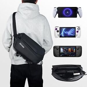 Carrying Case for PS Portal/ROG Ally/Steam Deck/Switch Portable Shoulder Bag