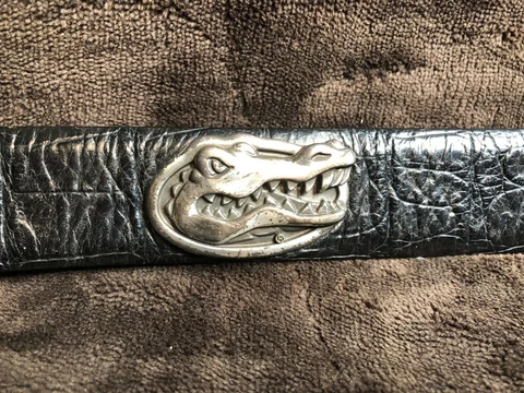 Florida Gators Belt ONE OF A KIND Size 40 black $225 Cover