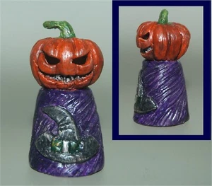 BLAS SERVIN THIMBLE- HALLOWEEN PUMPKIN #4 PARAGUAY S29 1 3/4" - Picture 1 of 1