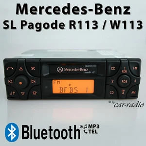Original Mercedes R113 Radio Audio 10 BE3100 Bluetooth Radio MP3 W113 SL-Klasse - Bild 1 von 7