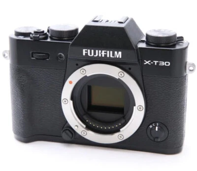 Fujifilm X-T30 26.1MP Mirrorless Camera Body Set Black Superb - Image 1 of 4