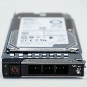 Dell 300GB 2.5" SAS 12Gb/s 15K Hard Drive HDD NCT9F + 14th Series Caddy - Afbeelding 1 van 2