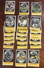 1972 Sunoco Stamps Football Team Set - PITTSBURGH STEELERS