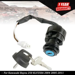 For Kawasaki Bayou 250 KLF250A 2004 2005-2011 Ignition Key Switch 27005-0002 - Picture 1 of 2