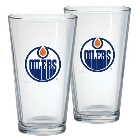 Edmonton Oilers Mixing Glass Set Cover