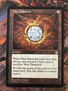 MTG Mox Diamond Stronghold RESERVED LIST Card - Picture 1 of 4