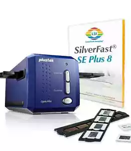 Plustek OpticFilm 8100 35mm Negative Film Slide Scanner Silverfast SE+ BRAND NEW - Picture 1 of 1