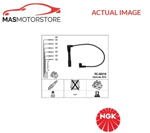 IGNITION CABLE SET LEADS KIT NGK 0518 P FOR VW PASSAT 2.8L 142KW,140KW - Picture 1 of 6