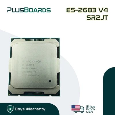 Intel Xeon E5-2683 V4 16 Core Broadwell 40MB LGA 2011-3 x99 CPU Server Processor - Image 1 of 4