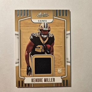 2023 Panini Absolute Absolute Rookie Materials Kendre Miller #ARM-22 (RC) Saints - Bild 1 von 2