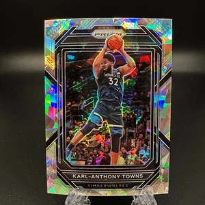 2022-23 Panini Prizm Karl-Anthony Towns Silver Cracked Ice Prizm #68 - Picture 1 of 2