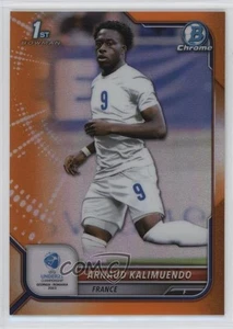 2022-23 Orange Refractor /25 Arnaud Kalimuendo #125 Rookie RC - Picture 1 of 3