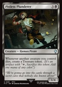 MTG - PITILESS PLUNDERER - Final Fantasy Com (U) - Picture 1 of 1