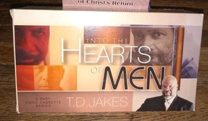 Bishop T. D. Jakes - Into The Hearts Of Men 2 VHS Set Christian Theology Vintage - Picture 1 of 2