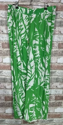 Pantalones de pierna ancha Lilly Pulitzer para Target Rayón Pallazo "Boom Boom" talla L  Foto 1 de 4