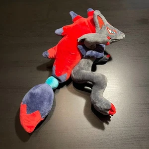 Pokemon Center Zoroark Illusion Dark Fox Plush Plushie Stuffed Toy 46 cm - Picture 1 of 5