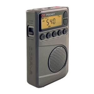 C. Crane CC Pocket AM FM and NOAA Weather Radio with Clock and Sleep Timer - Picture 1 of 8