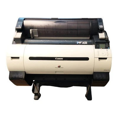 Canon ImagePROGRAF IPF670 24 Inch Large Format Printer 1 Roll Feeder w/ stand - Image 1 of 4