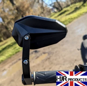 CNC Paar Stangenendspiegel BMW R Ninet R Nine T Original Qualität Paar HJR Produkt - Bild 1 von 8