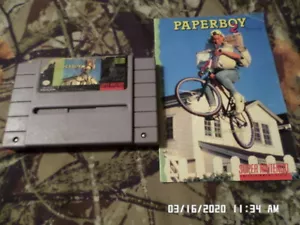 Paperboy 2 (Super Nintendo Entertainment System, 1991) SNES Spiel mit Handbuch - Bild 1 von 3