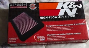 K&N Air Filter 33-2187 Fits Some 01-12 Escape, 01-11 Mazda Tribute,05-11 Mariner - Picture 1 of 6