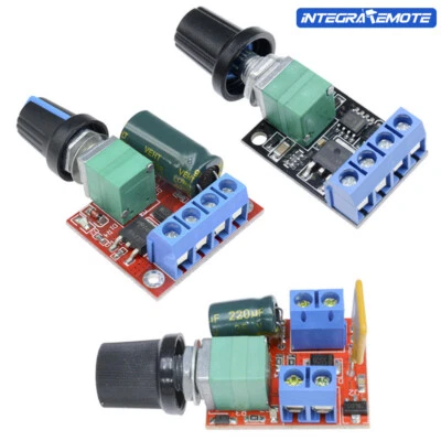 5A/3A Mini PWM DC Motor Speed Regulation Controller Switch LED Dimmer - Bild 1 von 4