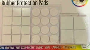 Furniture Floor Rubber Protector Self Adhesive Anti Slip Chair/Table Leg Tip Pad - Picture 1 of 6