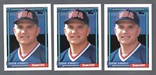 Daron Kirkreit 1992 Topps Traded RC Rookie #75T, 3x card lot, USA OLYMPIC TEAM