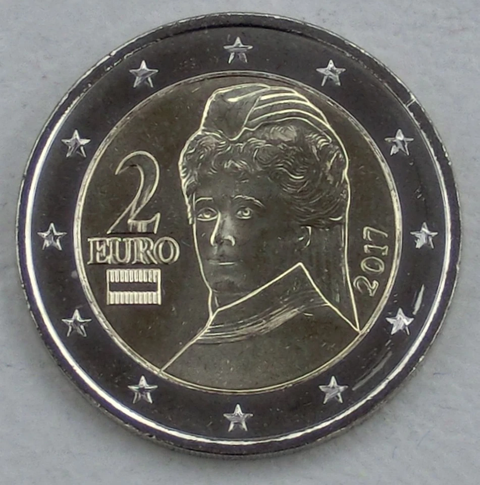 2 E.uro Pièce De Cours Autriche 2017 Splendide - Photo 1/1