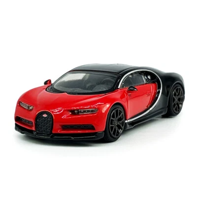 1/64 Scale Chiron Model Car Metal Diecast Toy Cars Boys Gifts Collection Red - Image 1 of 4