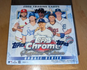 2022 Topps Chrome Update Series Sapphire Edition Factory Sealed Box - Picture 1 of 6