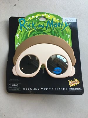 Rick and Morty: Morty Sanchez Novelty Costume Party Sunglasses UV400 Sun-Staches - Image 1 of 2